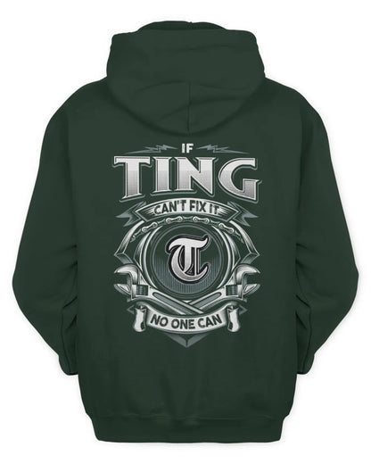 TING AP81-K4-626 - Personalized Ahmed Quote Apparel “If Ahmed Can't Fix It, No One Can” - Unisex Hoodie - Forest Green