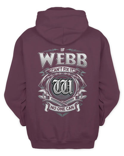 WEBB AP81-K4-626 - Personalized Ahmed Quote Apparel “If Ahmed Can't Fix It, No One Can” - Unisex Hoodie - Maroon