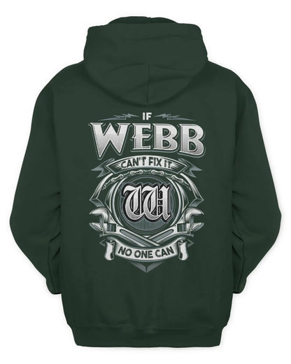 WEBB AP81-K4-626 - Personalized Ahmed Quote Apparel “If Ahmed Can't Fix It, No One Can” - Unisex Hoodie - Forest Green