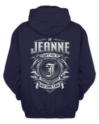 JEANNE AP81-K4-626 - Personalized Ahmed Quote Apparel “If Ahmed Can't Fix It, No One Can” - Unisex Hoodie - Navy
