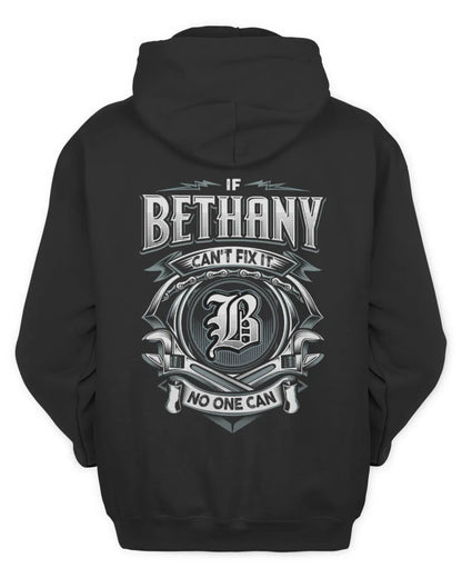 BETHANY AP81-K4-626 - Personalized Ahmed Quote Apparel “If Ahmed Can't Fix It, No One Can” - Unisex Hoodie - Black