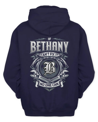 BETHANY AP81-K4-626 - Personalized Ahmed Quote Apparel “If Ahmed Can't Fix It, No One Can” - Unisex Hoodie - Navy