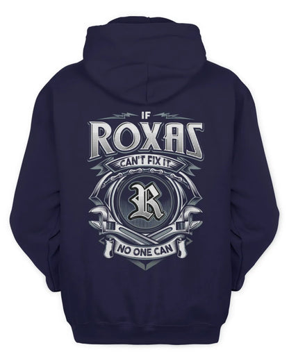 ROXAS AP81-K4-626 - Personalized Ahmed Quote Apparel “If Ahmed Can't Fix It, No One Can” - Unisex Hoodie - Navy