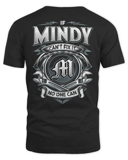 MINDY AP81-K4-626 - Personalized Ahmed Quote Apparel “If Ahmed Can't Fix It, No One Can” - Unisex Standard T-Shirt - Black