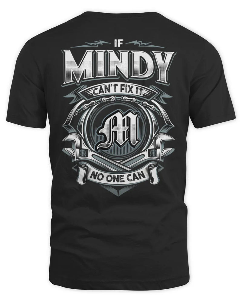 MINDY AP81-K4-626 - Personalized Ahmed Quote Apparel “If Ahmed Can't Fix It, No One Can” - Unisex Standard T-Shirt - Black