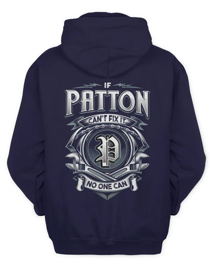 PATTON AP81-K4-626 - Personalized Ahmed Quote Apparel “If Ahmed Can't Fix It, No One Can” - Unisex Hoodie - Navy