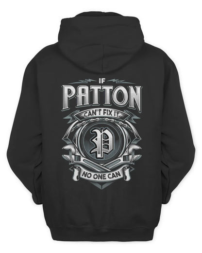 PATTON AP81-K4-626 - Personalized Ahmed Quote Apparel “If Ahmed Can't Fix It, No One Can” - Unisex Hoodie - Black