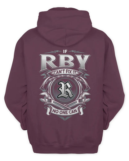 RBY AP81-K4-626 - Personalized Ahmed Quote Apparel “If Ahmed Can't Fix It, No One Can” - Unisex Hoodie - Maroon