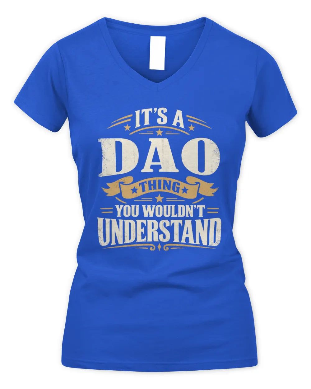 DAO P08 TH51 - Personalized “It’s a/an [NAME] Thing – You Wouldn’t Understand” Shirt - Women's V-Neck T-Shirt - Royal