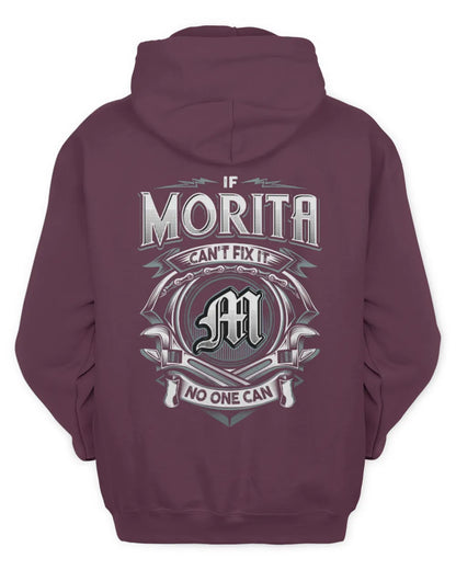 MORITA AP81-K4-626 - Personalized Ahmed Quote Apparel “If Ahmed Can't Fix It, No One Can” - Unisex Hoodie - Maroon