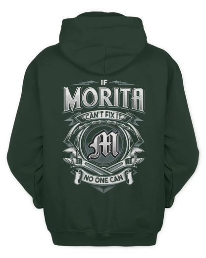 MORITA AP81-K4-626 - Personalized Ahmed Quote Apparel “If Ahmed Can't Fix It, No One Can” - Unisex Hoodie - Forest Green