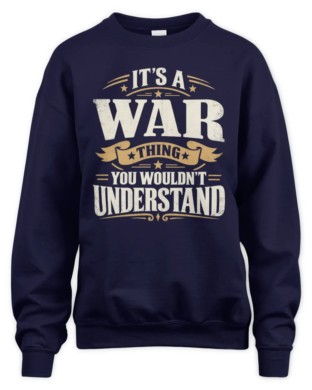 WAR P08 TH51 - Personalized “It’s a/an [NAME] Thing – You Wouldn’t Understand” Shirt - Unisex Sweatshirt - Navy