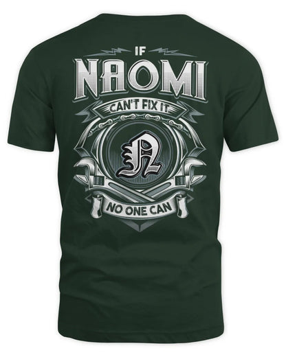 NAOMI AP81-K4-626 - Personalized Ahmed Quote Apparel “If Ahmed Can't Fix It, No One Can” - Unisex Standard T-Shirt - Forest Green