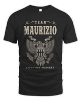 MAURIZIO TP06-K82 – Personalized Classic Style Apparel “Team NAME Lifetime Member” - Unisex Standard T-Shirt - Black