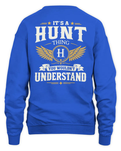HUNT KT06-M008 It’s a [NAME] Thing – You Wouldn’t Understand | Personalized Vintage T-Shirt - Unisex Sweatshirt - Royal