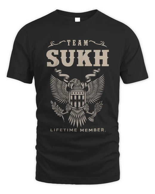 SUKH TP06-K82 – Personalized Classic Style Apparel “Team NAME Lifetime Member”