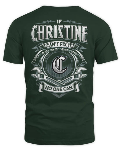 CHRISTINE AP81-K4-626 - Personalized Ahmed Quote Apparel “If Ahmed Can't Fix It, No One Can” - Unisex Standard T-Shirt - Forest Green