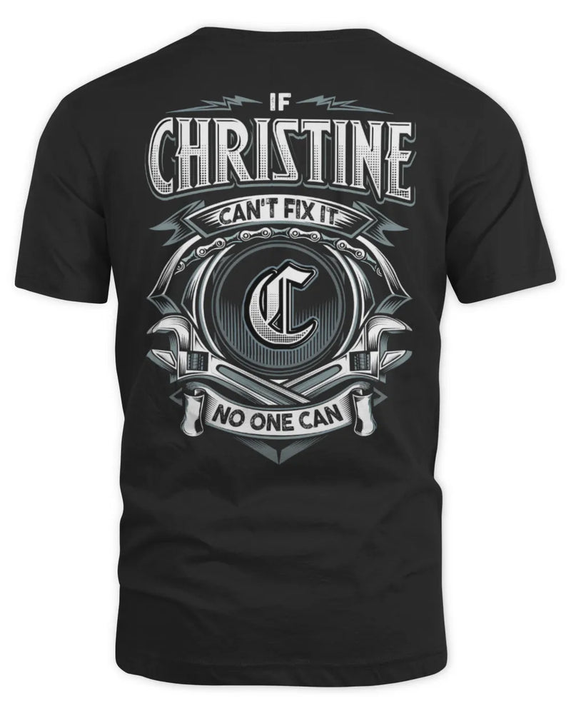 CHRISTINE AP81-K4-626 - Personalized Ahmed Quote Apparel “If Ahmed Can't Fix It, No One Can” - Unisex Standard T-Shirt - Black