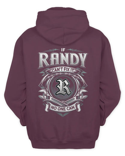 RANDY AP81-K4-626 - Personalized Ahmed Quote Apparel “If Ahmed Can't Fix It, No One Can” - Unisex Hoodie - Maroon