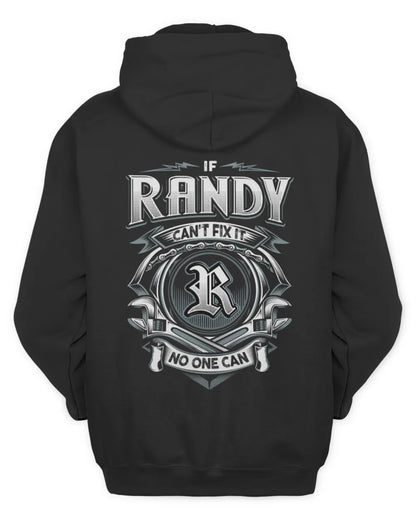 RANDY AP81-K4-626 - Personalized Ahmed Quote Apparel “If Ahmed Can't Fix It, No One Can” - Unisex Hoodie - Black