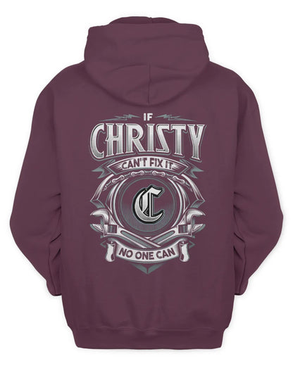 CHRISTY AP81-K4-626 - Personalized Ahmed Quote Apparel “If Ahmed Can't Fix It, No One Can” - Unisex Hoodie - Maroon