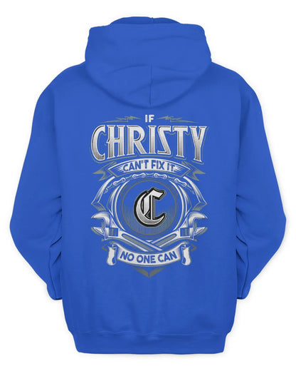 CHRISTY AP81-K4-626 - Personalized Ahmed Quote Apparel “If Ahmed Can't Fix It, No One Can” - Unisex Hoodie - Royal