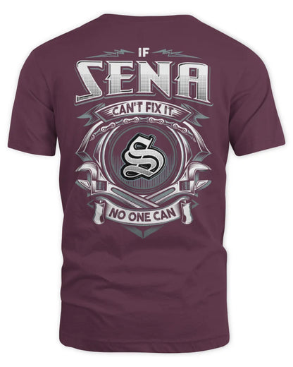 SENA AP81-K4-626 - Personalized Ahmed Quote Apparel “If Ahmed Can't Fix It, No One Can” - Unisex Standard T-Shirt - Maroon