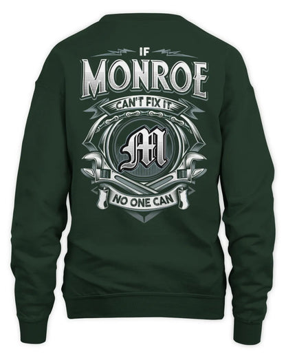 MONROE AP81-K4-626 - Personalized Ahmed Quote Apparel “If Ahmed Can't Fix It, No One Can” - Unisex Sweatshirt - Forest Green