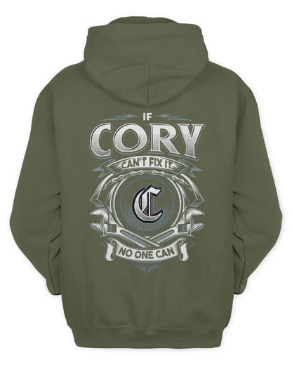 CORY AP81-K4-626 - Personalized Ahmed Quote Apparel “If Ahmed Can't Fix It, No One Can” - Unisex Hoodie - Military Green