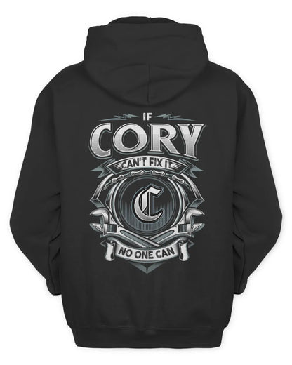 CORY AP81-K4-626 - Personalized Ahmed Quote Apparel “If Ahmed Can't Fix It, No One Can” - Unisex Hoodie - Black