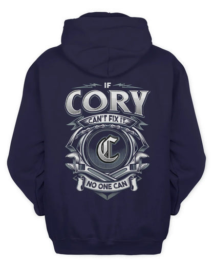 CORY AP81-K4-626 - Personalized Ahmed Quote Apparel “If Ahmed Can't Fix It, No One Can” - Unisex Hoodie - Navy