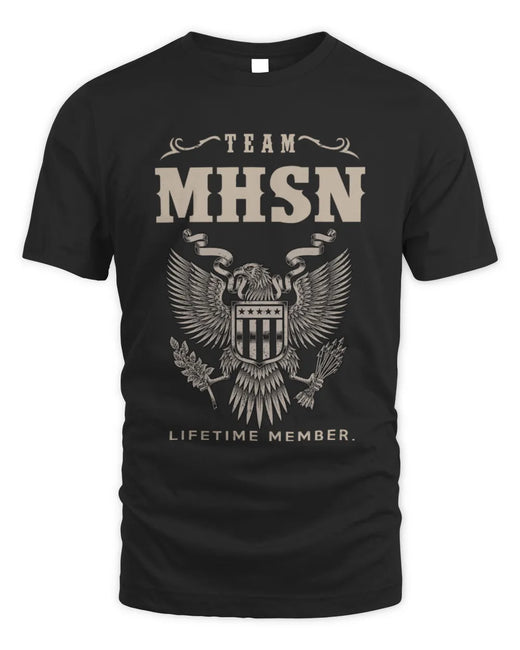 MHSN TP06-K82 – Personalized Classic Style Apparel “Team NAME Lifetime Member”