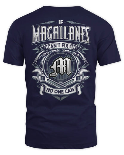 MAGALLANES AP81-K4-626 - Personalized Ahmed Quote Apparel “If Ahmed Can't Fix It, No One Can” - Unisex Standard T-Shirt - Navy