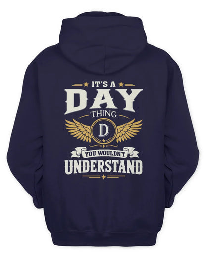 DAY KT06-M008 It’s a [NAME] Thing – You Wouldn’t Understand | Personalized Vintage T-Shirt - Unisex Hoodie - Navy