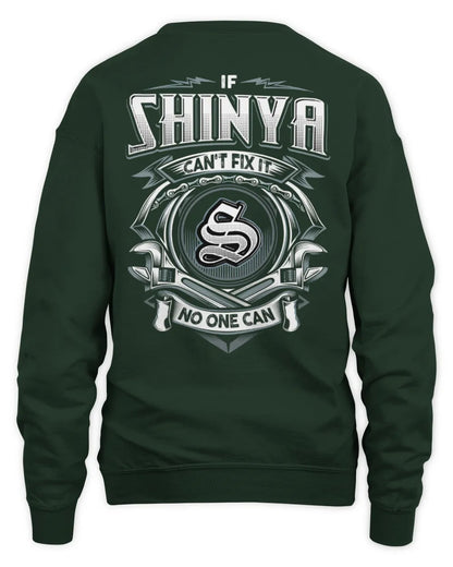 SHINYA AP81-K4-626 - Personalized Ahmed Quote Apparel “If Ahmed Can't Fix It, No One Can” - Unisex Sweatshirt - Forest Green