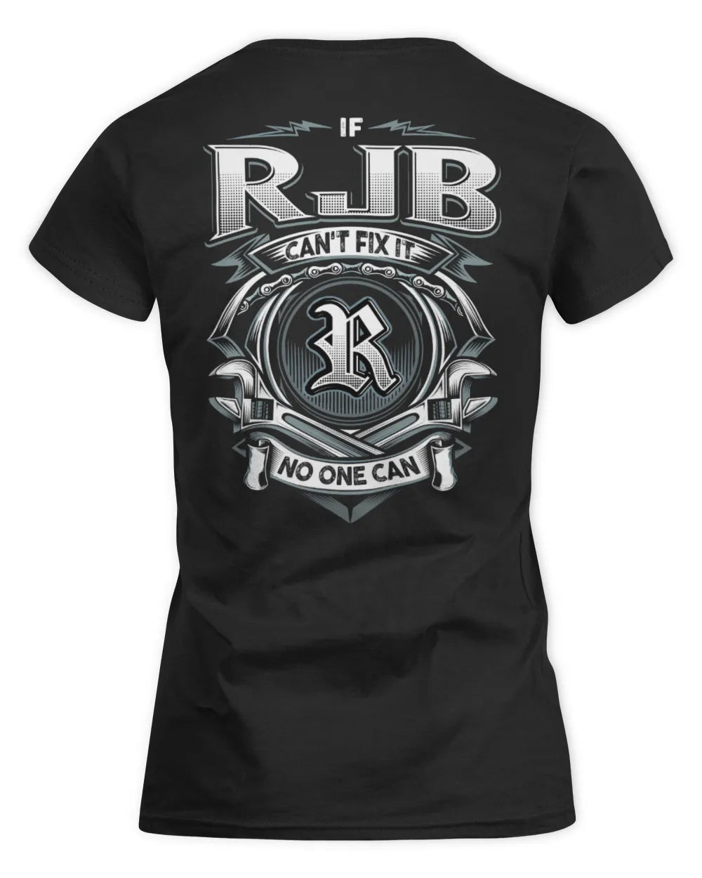 RJB AP81-K4-626 - Personalized Ahmed Quote Apparel “If Ahmed Can't Fix It, No One Can” - Women's Standard T-Shirt - Black