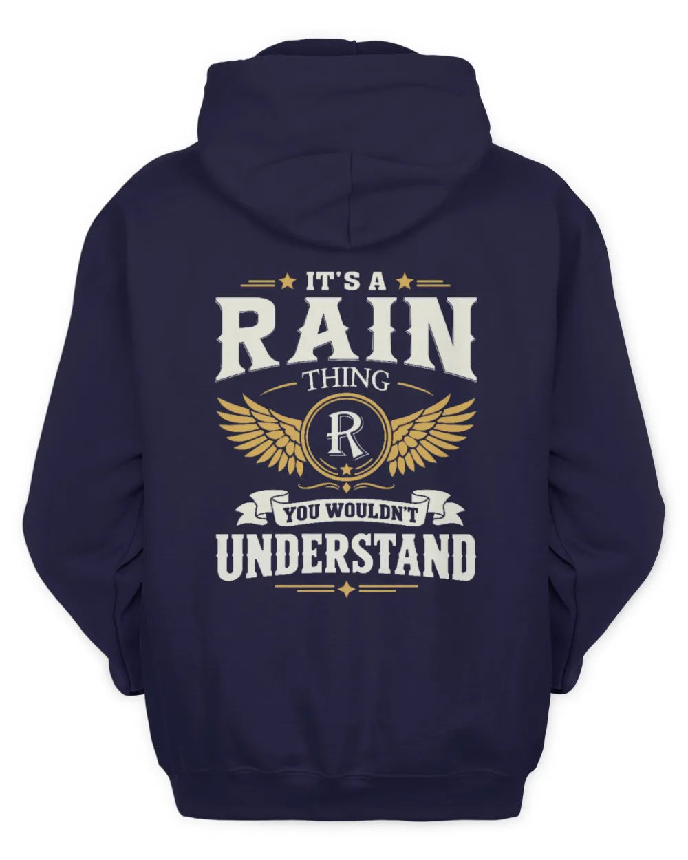 RAIN KT06-M008 It’s a [NAME] Thing – You Wouldn’t Understand | Personalized Vintage T-Shirt - Unisex Hoodie - Navy