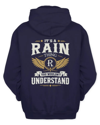 RAIN KT06-M008 It’s a [NAME] Thing – You Wouldn’t Understand | Personalized Vintage T-Shirt - Unisex Hoodie - Navy