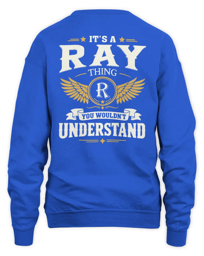 RAY KT06-M008 It’s a [NAME] Thing – You Wouldn’t Understand | Personalized Vintage T-Shirt - Unisex Sweatshirt - Royal