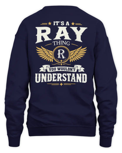 RAY KT06-M008 It’s a [NAME] Thing – You Wouldn’t Understand | Personalized Vintage T-Shirt - Unisex Sweatshirt - Navy