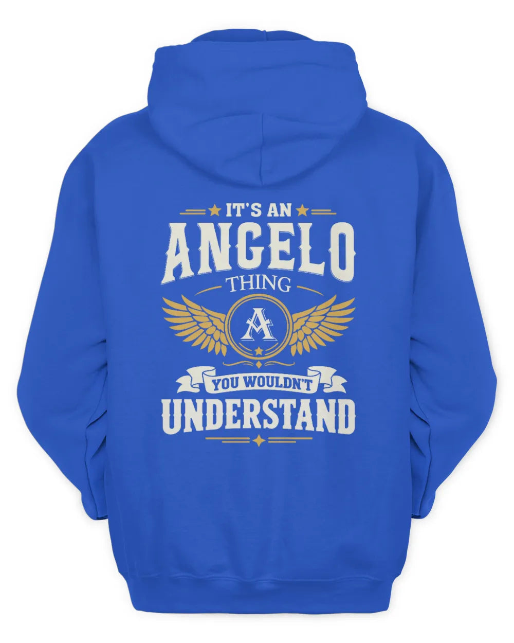 ANGELO KT06-M008 It’s a [NAME] Thing – You Wouldn’t Understand | Personalized Vintage T-Shirt - Unisex Hoodie - Royal