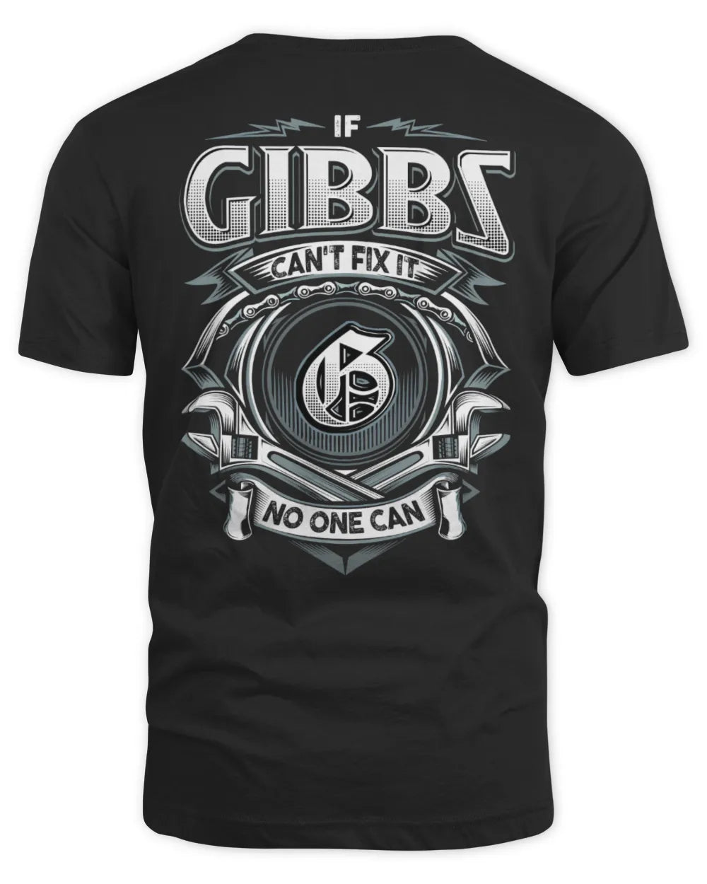 GIBBS AP81-K4-626 - Personalized Ahmed Quote Apparel “If Ahmed Can't Fix It, No One Can” - Unisex Standard T-Shirt - Black