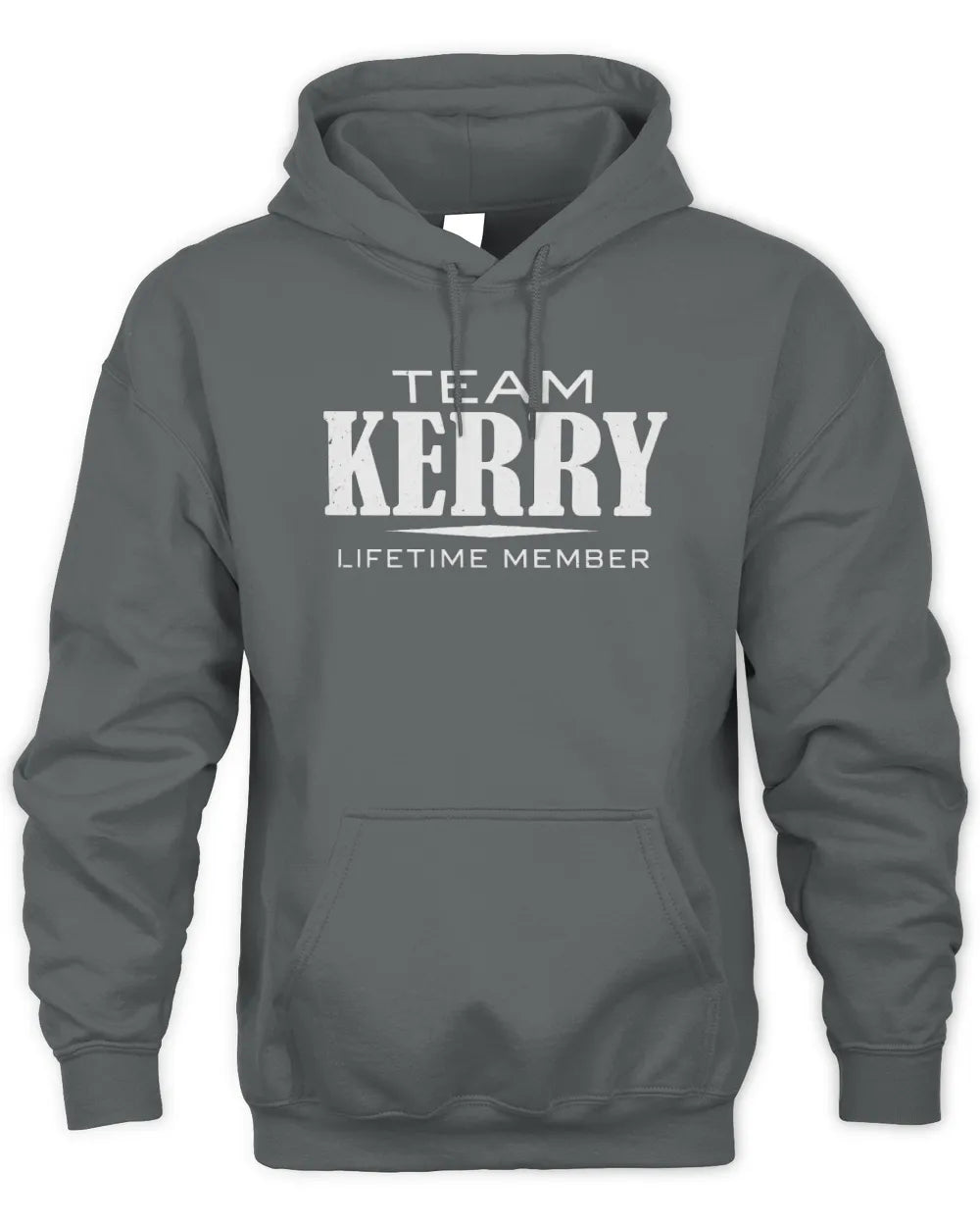 KERRY BL62-K4-128 - Personalized “Team NAME Lifetime Member” - Unisex Hoodie - Charcoal