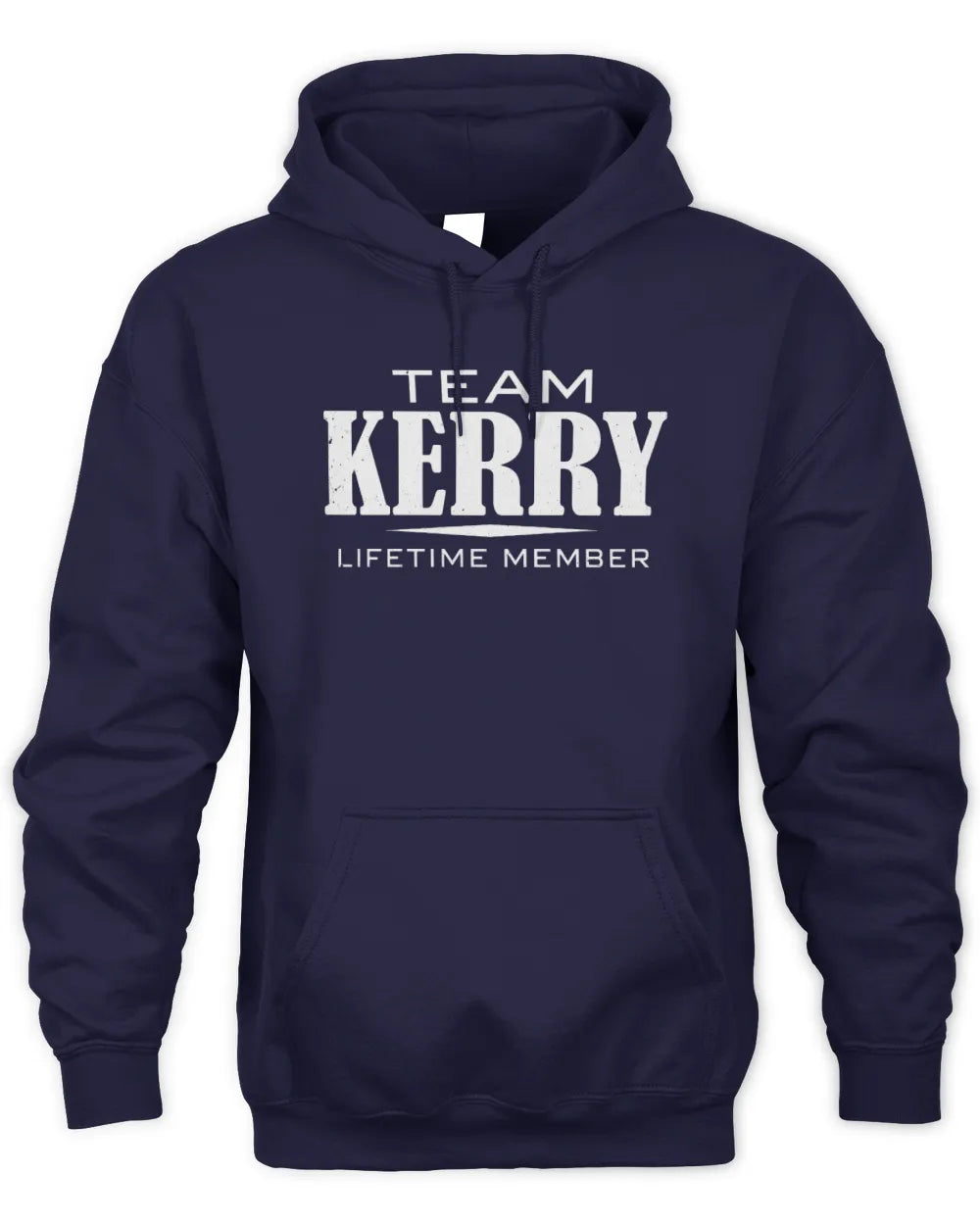KERRY BL62-K4-128 - Personalized “Team NAME Lifetime Member” - Unisex Hoodie - Navy