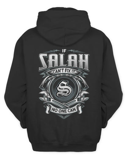 SALAH AP81-K4-626 - Personalized Ahmed Quote Apparel “If Ahmed Can't Fix It, No One Can” - Unisex Hoodie - Black