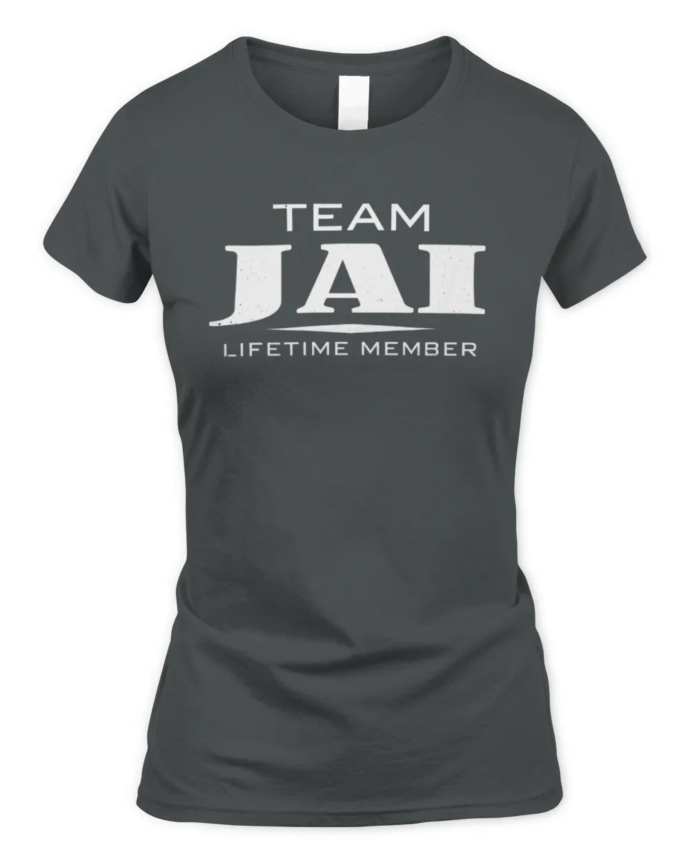 JAI BL62-K4-128 - Personalized “Team NAME Lifetime Member” - Women's Standard T-Shirt - Charcoal