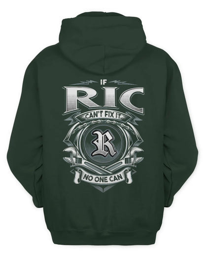 RIC AP81-K4-626 - Personalized Ahmed Quote Apparel “If Ahmed Can't Fix It, No One Can” - Unisex Hoodie - Forest Green