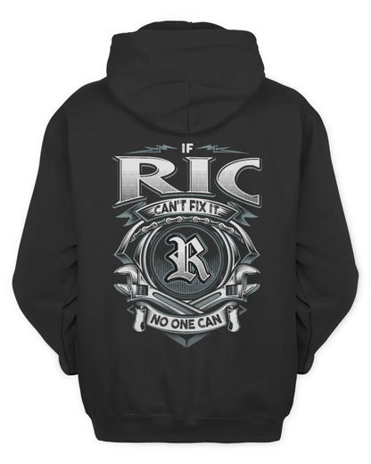 RIC AP81-K4-626 - Personalized Ahmed Quote Apparel “If Ahmed Can't Fix It, No One Can” - Unisex Hoodie - Black