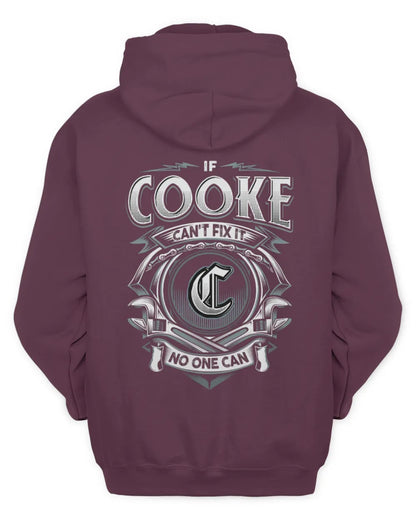 COOKE AP81-K4-626 - Personalized Ahmed Quote Apparel “If Ahmed Can't Fix It, No One Can” - Unisex Hoodie - Maroon