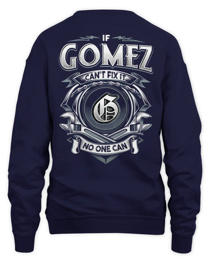 GOMEZ AP81-K4-626 - Personalized Ahmed Quote Apparel “If Ahmed Can't Fix It, No One Can” - Unisex Sweatshirt - Navy